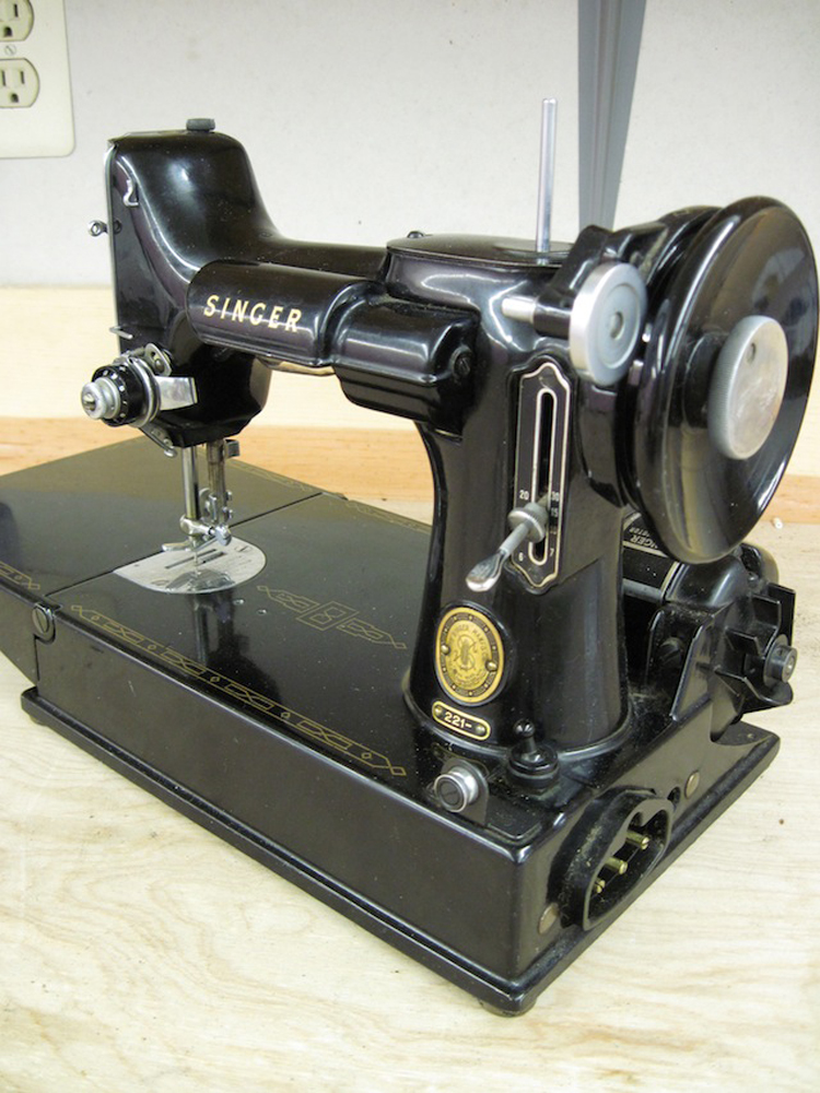 A view from the right side of the machine.